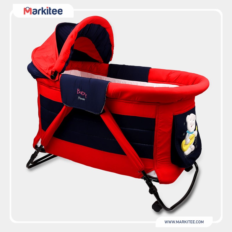 Bed for babies from ba...-BH-B-RED