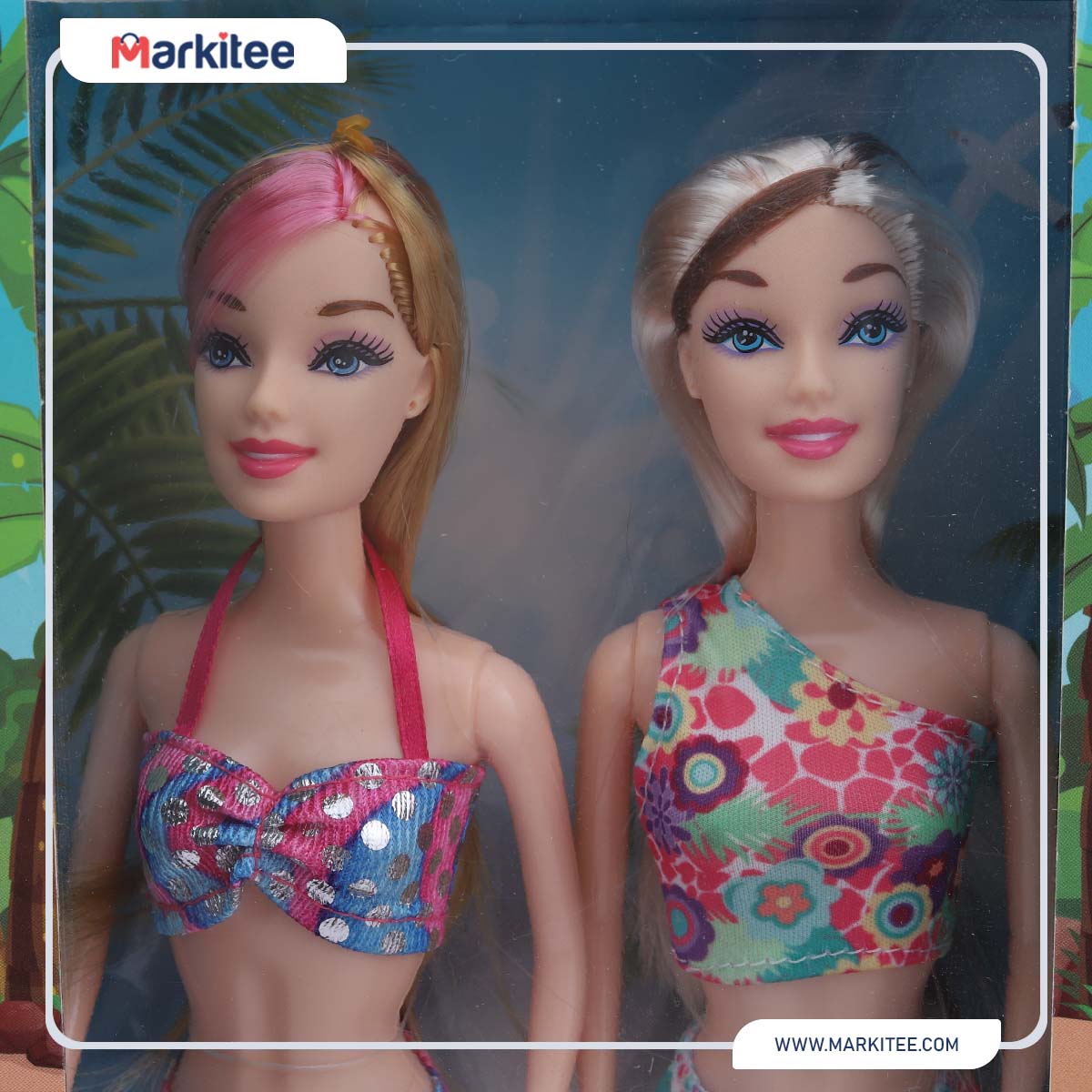 Beach party two dolls ...-JJ8575