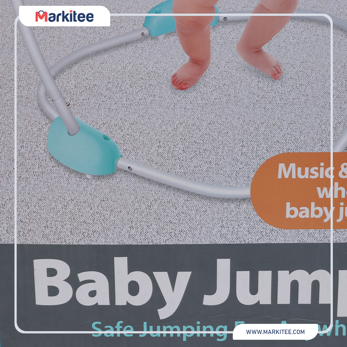 Baby jumper with music...-KH-88606