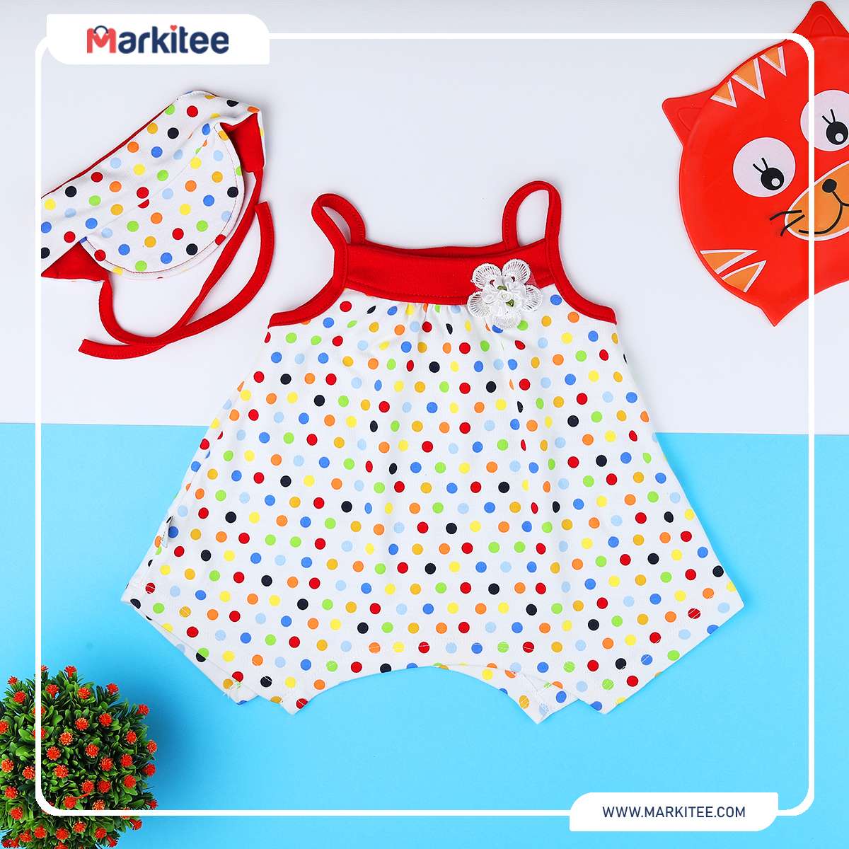 Swimwear Dots for baby...-SH784-PR4