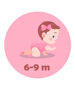 baby wear 6-12 months for girls - markitee.com